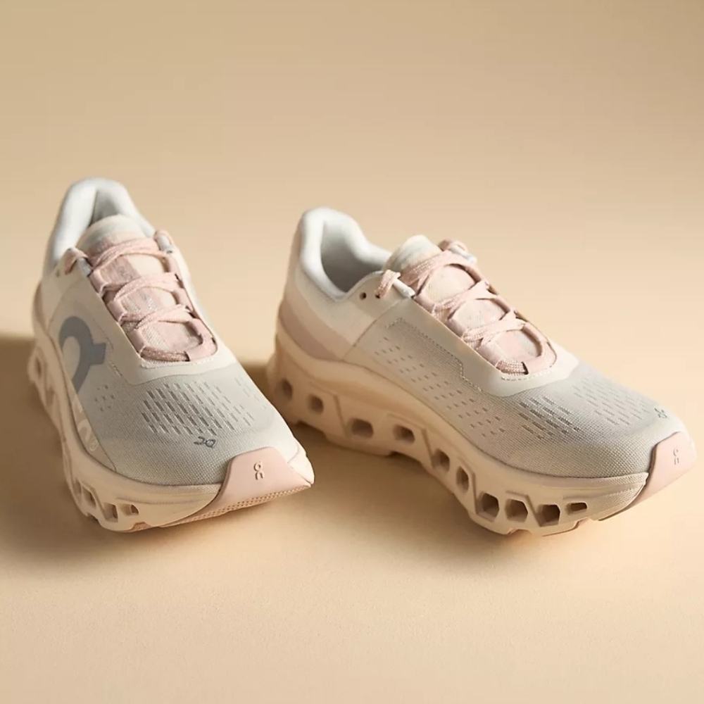 New! On Cloudmonster Sneakers in Moon Fawn - Picture 4 of 14